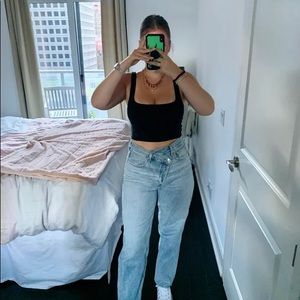 Agolde criss cross jeans!